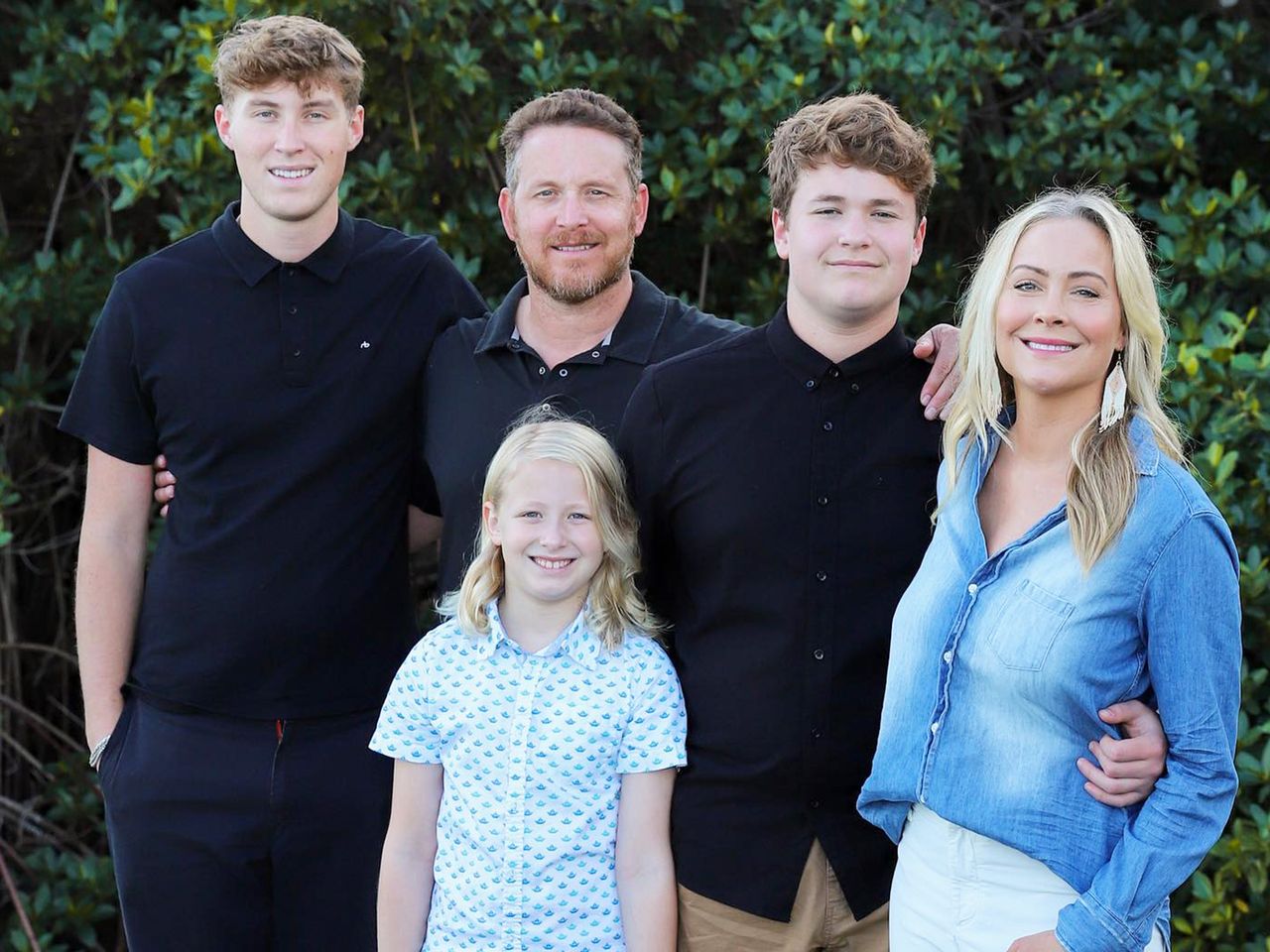 Cole Hauser family Cole Hauser with his wife and their kidsCredit: Cynthia Hauser Instagram