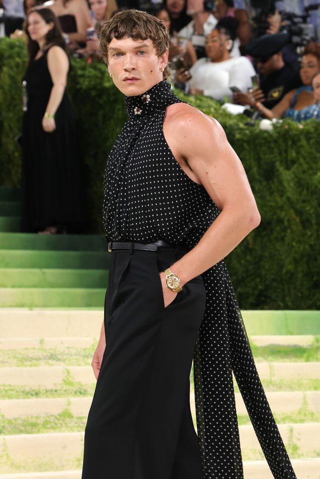 Connor Storrie at the 2026 Met Gala on May 4Credit: Julian Hamilton/Getty