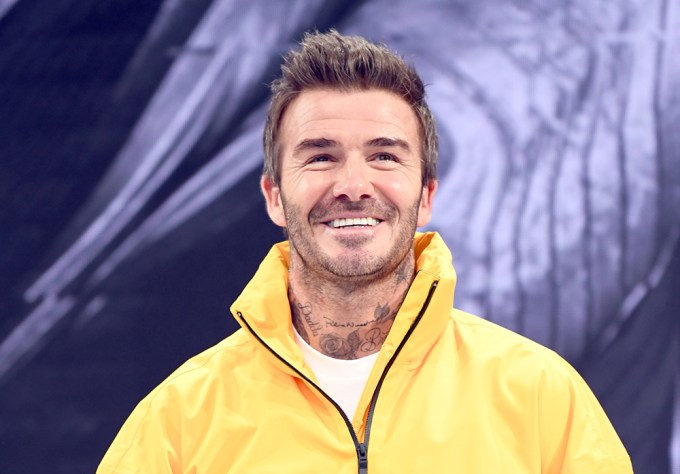 David Beckham In South Korea For An Adidas Event