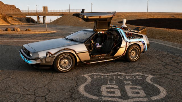 A 1981 DeLoreanCredit: Booking.com