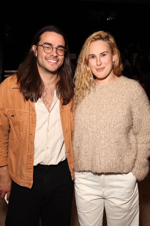 Derek Richard Thomas (left) and Rumer Willis in 2023Credit: Chelsea Lauren/Shutterstock