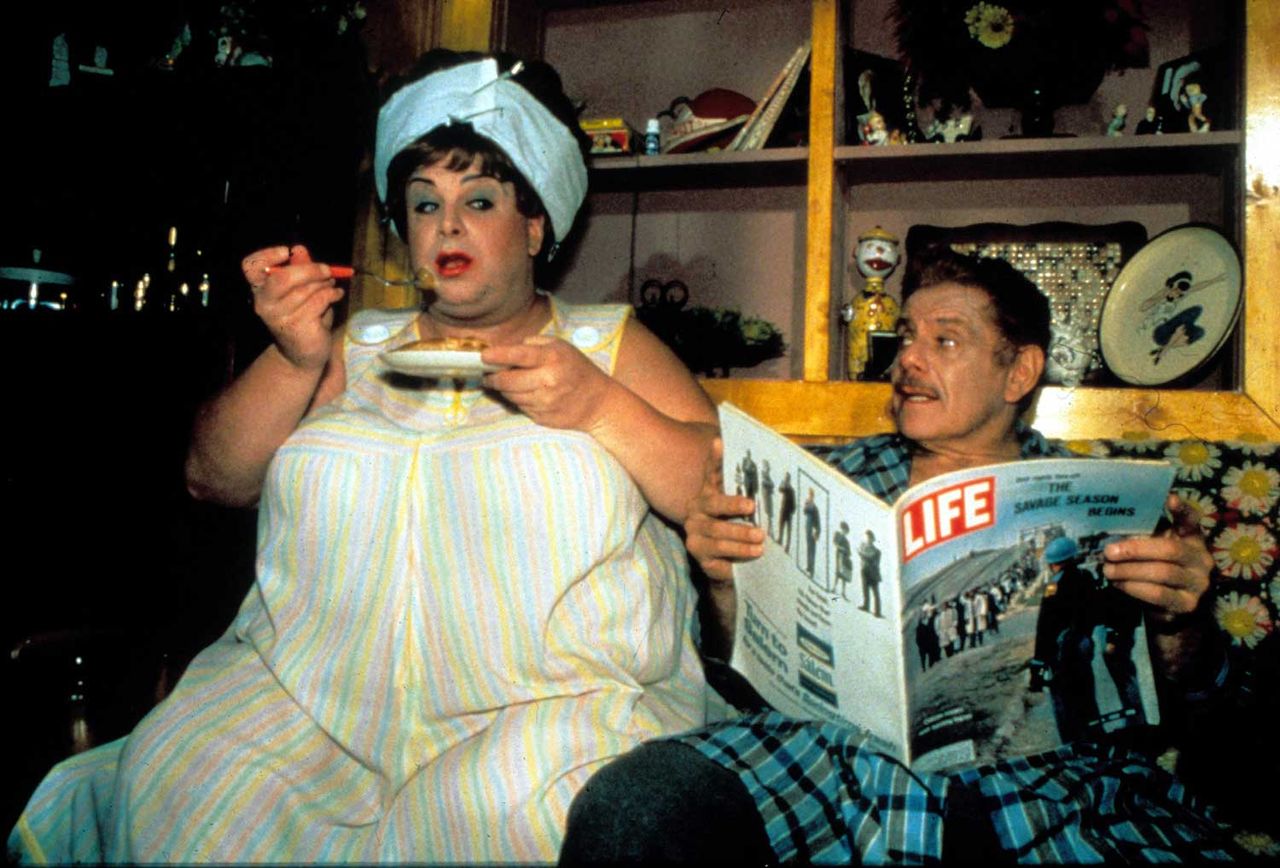 Hairspray, Divine, Jerry Stiller Divine (left) and Jerry Stiller in 'Hairspray'Credit: Moviestore/Shutterstock