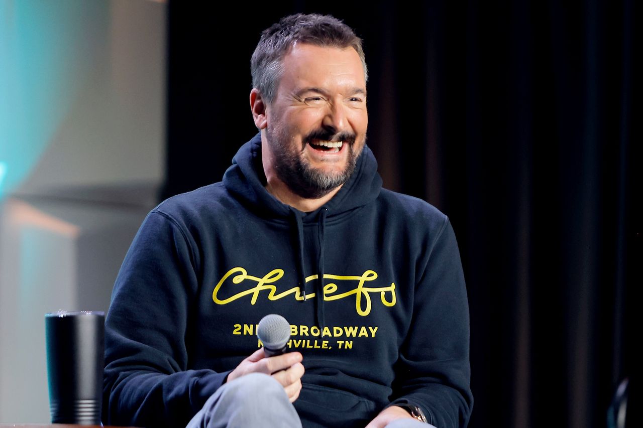 Eric Church during the CRS 2025 on February 21, 2025 in Nashville, Tennessee.Credit: Tibrina Hobson/Getty