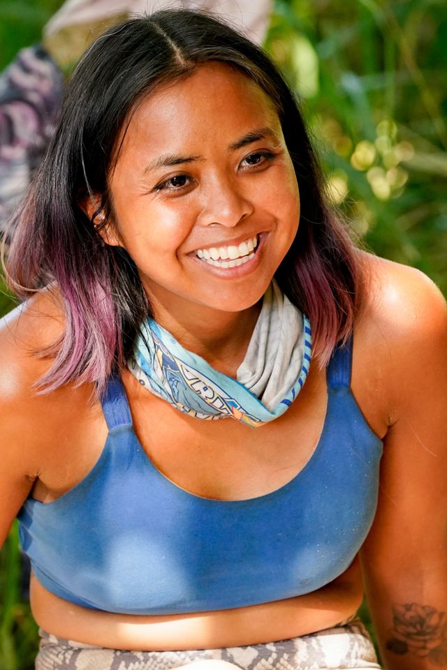 SURVIVOR - Erika Casupanan Erika Casupanan on 'Survivor 41' in 2021Credit: Robert Voets/CBS via Getty