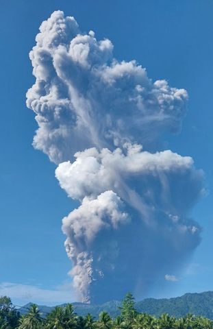 Mount Dukono on May 8, 2026Credit: Handout / Indonesia's Geological Agency / AFP via Getty