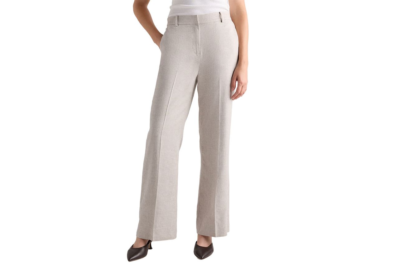 European Stretch Linen Trouser Credit: Quince