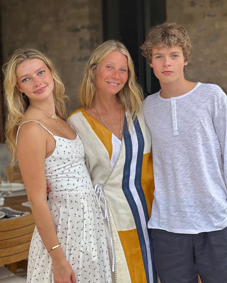 gwyneth paltrow and kids Apple Martin, Gwyneth Paltrow and Moses MartinCredit: Gwyneth Paltrow/Instagram
