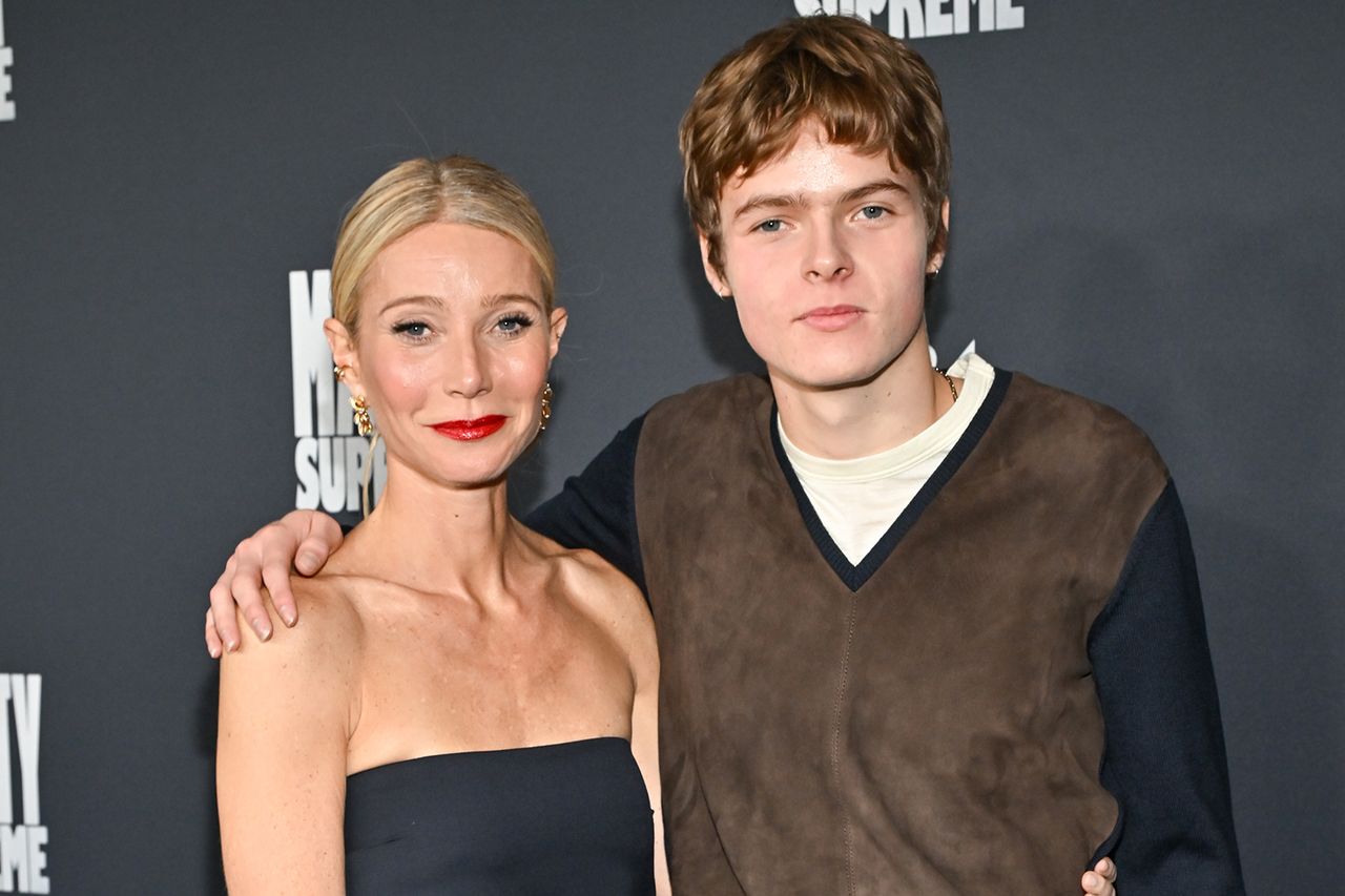 Gwyneth Paltrow and Moses MartinCredit: Michael Buckner/Variety via Getty