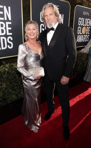 Susan Bridges and Jeff Bridges attend the 76th Golden Globe Awards at the Beverly Hilton Hotel in Beverly Hills, Calif., on Jan. 6, 2019