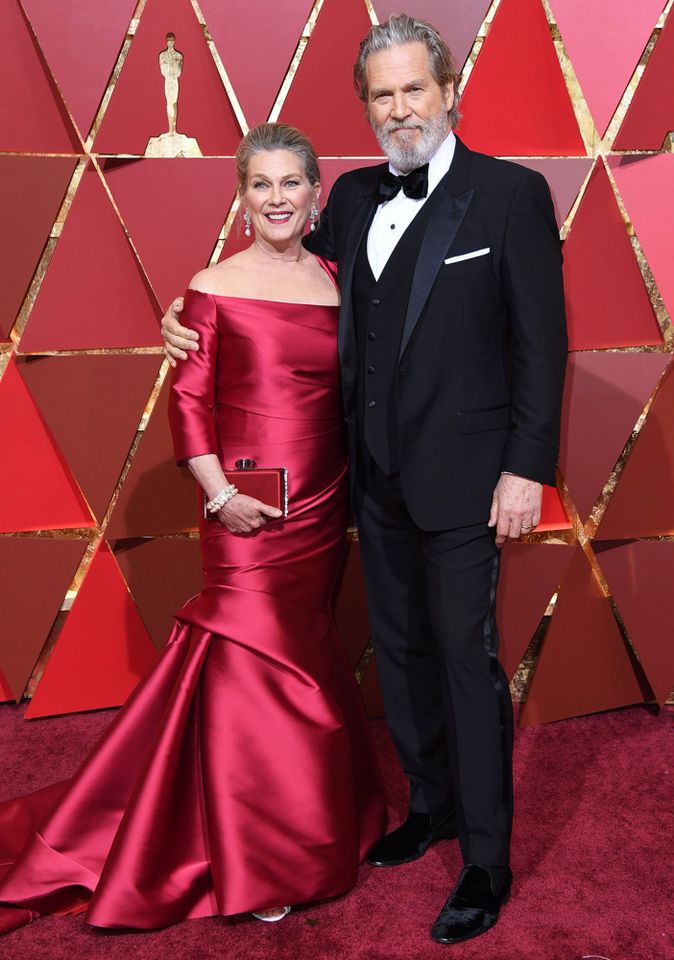Jeff Bridges and Susan Bridges attend the 89th Academy Awards at Dolby Theatre in L.A. on Feb. 26, 2017Credit: ANGELA WEISS/AFP/Getty