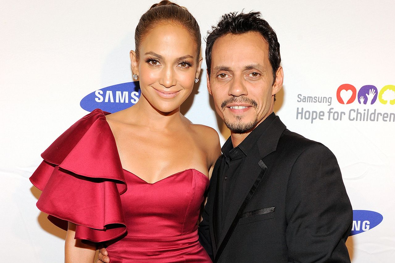 Jennifer Lopez; Marc AnthonyCredit: Kevin Mazur/WireImage