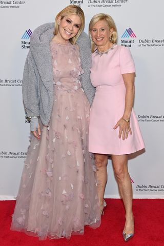 Jill Martin and Dr. Elisa Port attend the 2024 Dubin Breast Center Benefit at The Ziegfeld Ballroom on December 09, 2024 in New York City. Today show's Jill Martin with Dr. PortCredit: Roy Rochlin/Getty