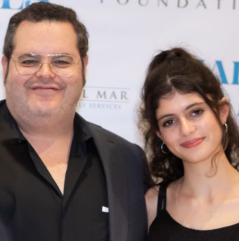 Josh Gad and daughter Ava in February 2026Credit: Kayla DeLaura/Getty