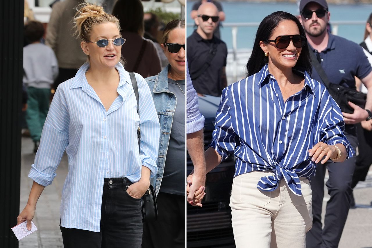Kate Hudson; Meghan Markle Credit: ROL/X17online.com; Jonathan Brady-Pool/Getty
