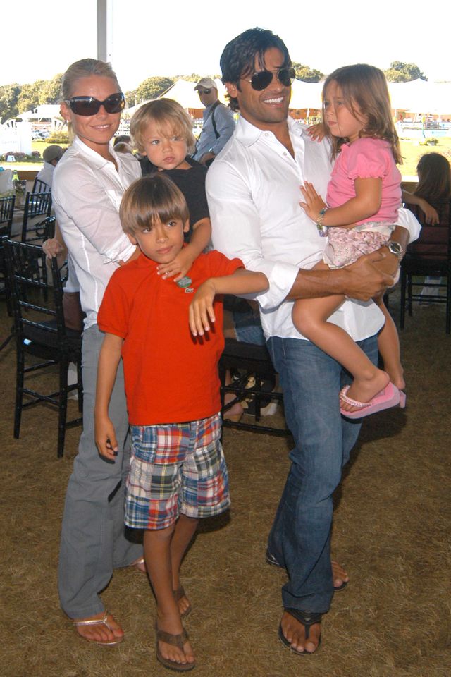 Kelly Ripa, Joaquin Consuelos, Michael Consuelos, Mark Consuelos and Lola ConsuelosCredit: Patrick McMullan via Getty