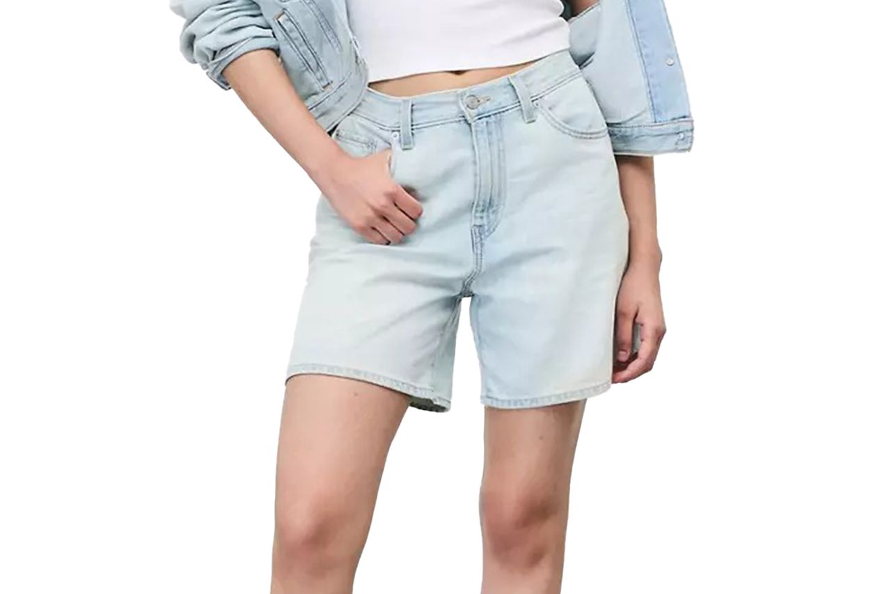 Levi's High Rise Baggy Linen+ Denim Lightweight Women's Shorts Credit: Levi's