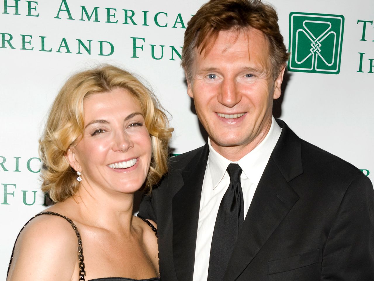 Liam Neeson and Natasha Richardson in May 2008Credit: Shawn Ehlers/WireImage