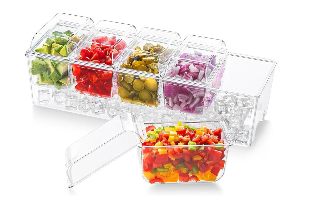 Lifewit Ice Chilled Condiment Caddy Credit: Amazon