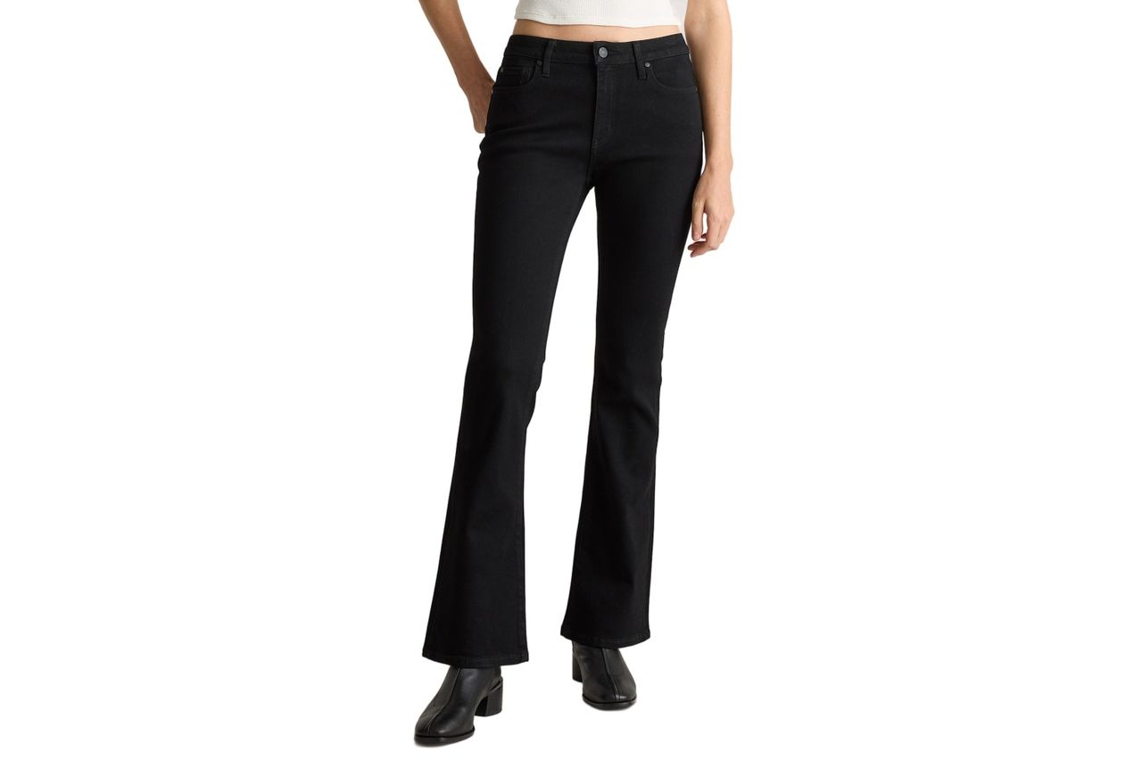 Quince Luna Stretch Flare Jeans Credit: Quince