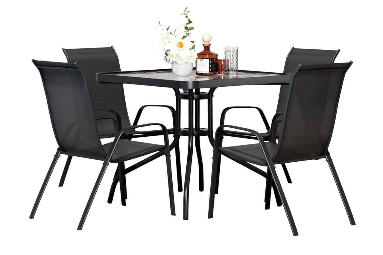 Melisa Patio Dining Set 5 Pieces Credit: Wayfair