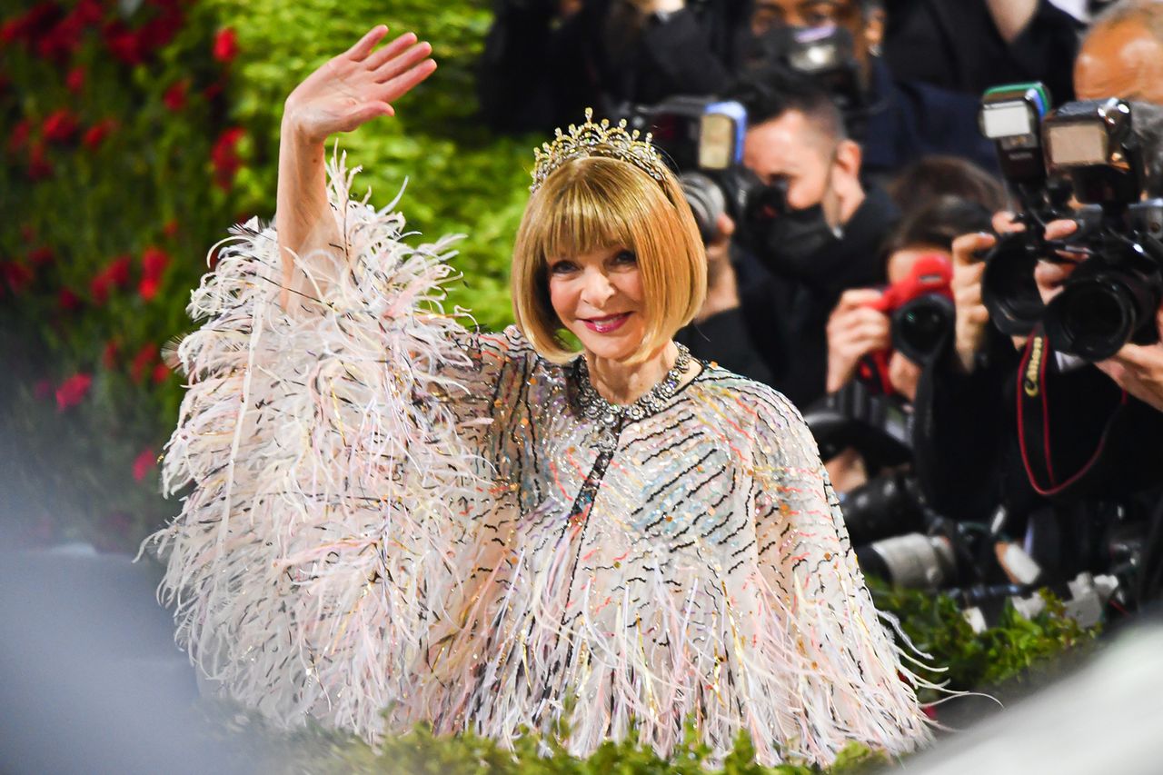 Anna Wintour attends the 2022 Met Gala.Credit: Noam Galai/GC Images