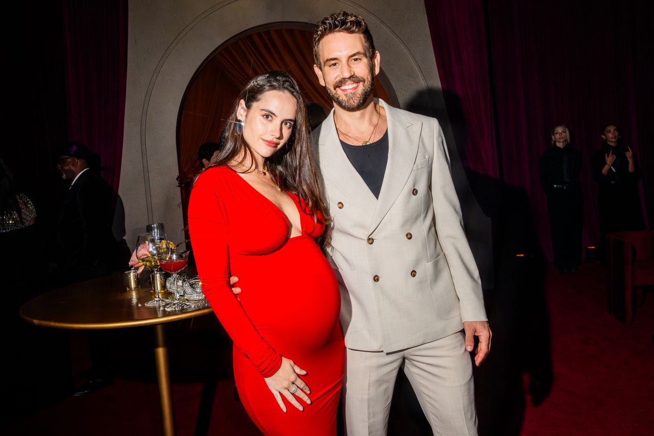 Natalie Joy Viall and Nick Viall at The Actor Awards Netflix afterparty on March 1, 2026Credit: Roger Kisby/Getty