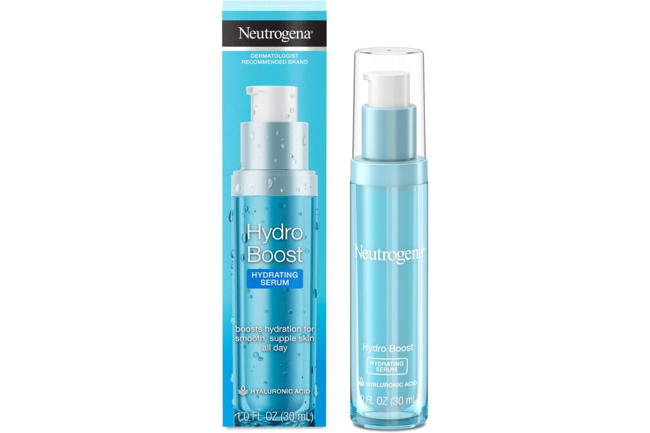 Neutrogena Hydro Boost Hydrating Hyaluronic Acid Face & Neck Serum Credit: Amazon