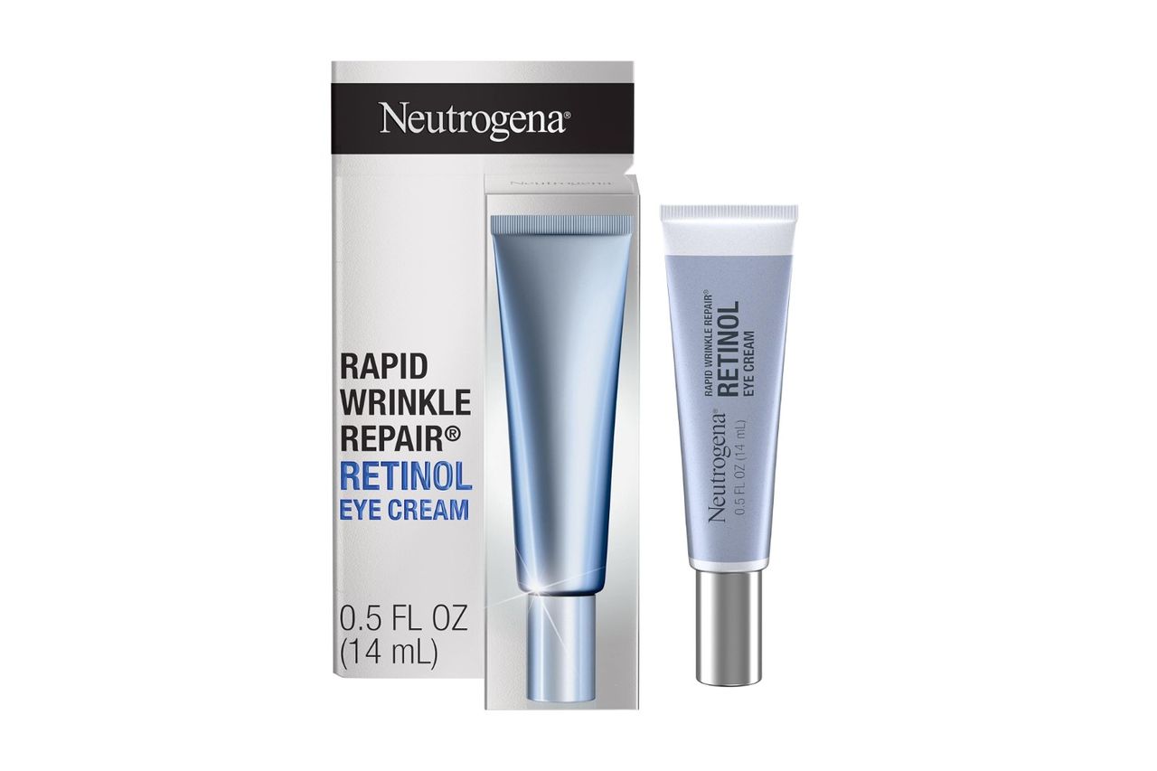 Neutrogena Rapid Wrinkle Repair Retinol Eye Cream for Dark Circles, Credit: Amazon
