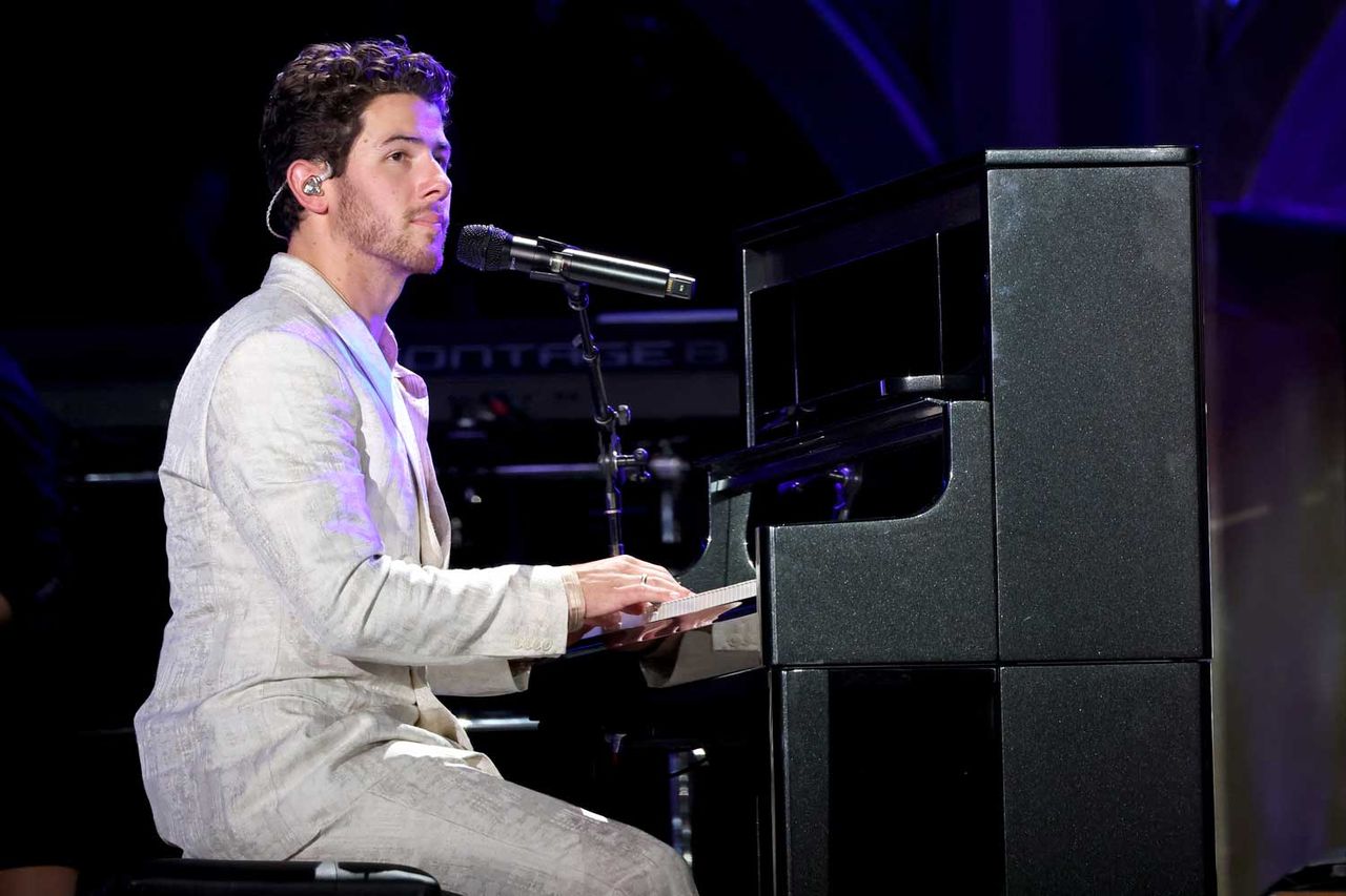 Nick Jonas performs onstage during the Jonas Brothers: JONAS20 Greetings From Your Hometown tour kick off at Met Life Stadium on August 10, 2025 in East Rutherford, New Jersey. Nick Jonas in August 2025Credit: Kevin Mazur/Getty