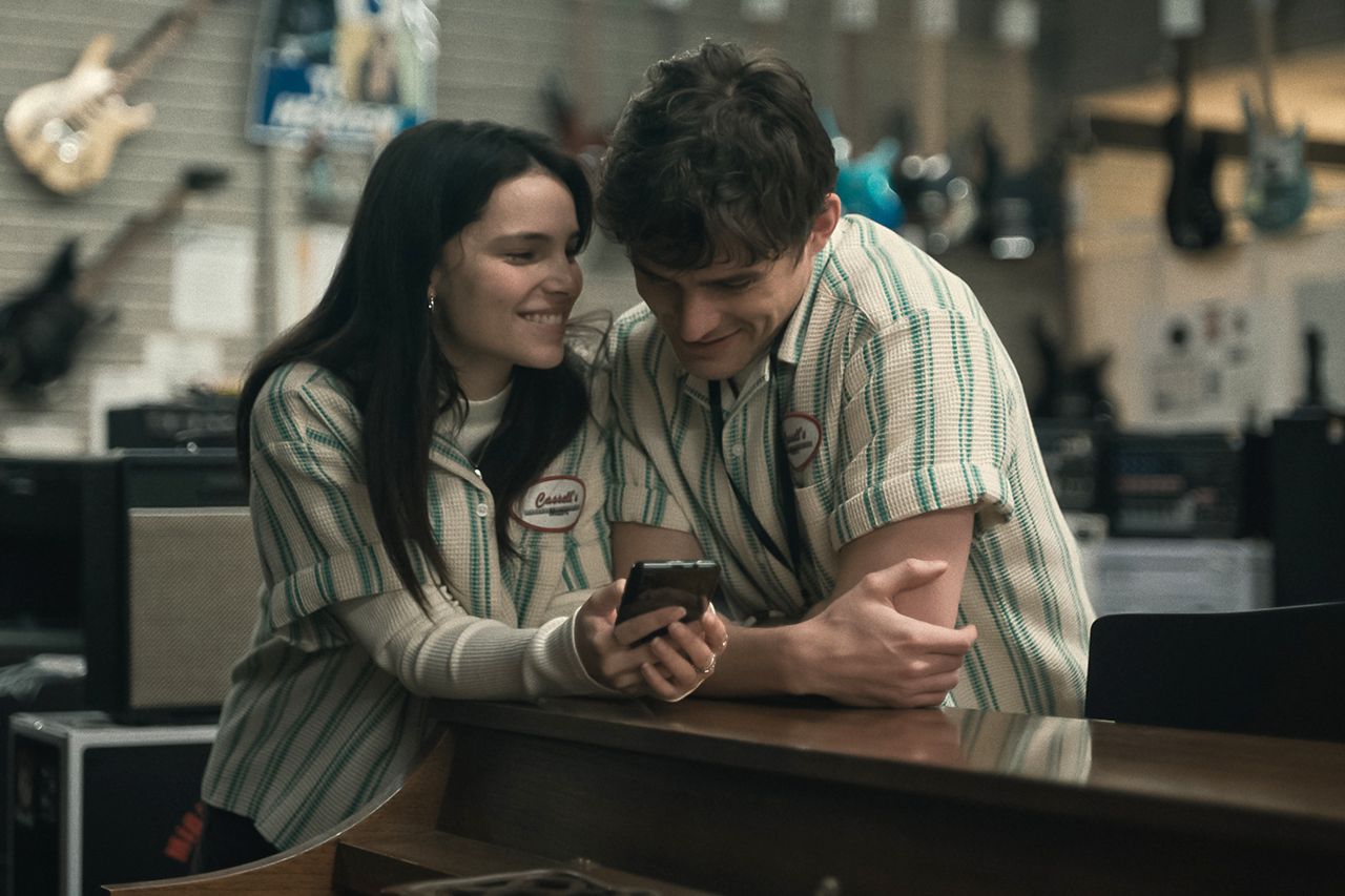Inde Navarrette and Michael Johnston in 'Obsession'Credit: Focus Features
