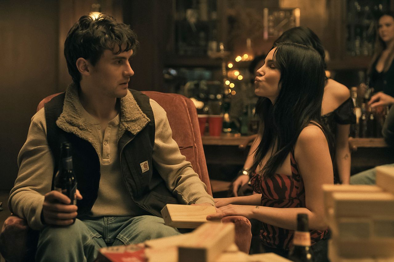 Michael Johnston and Inde Navarrette in 'Obsession'Credit: Focus Features