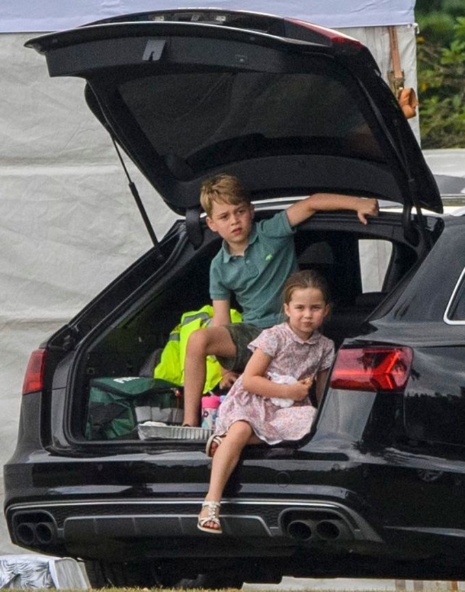 Princess Charlotte At A Polo Match