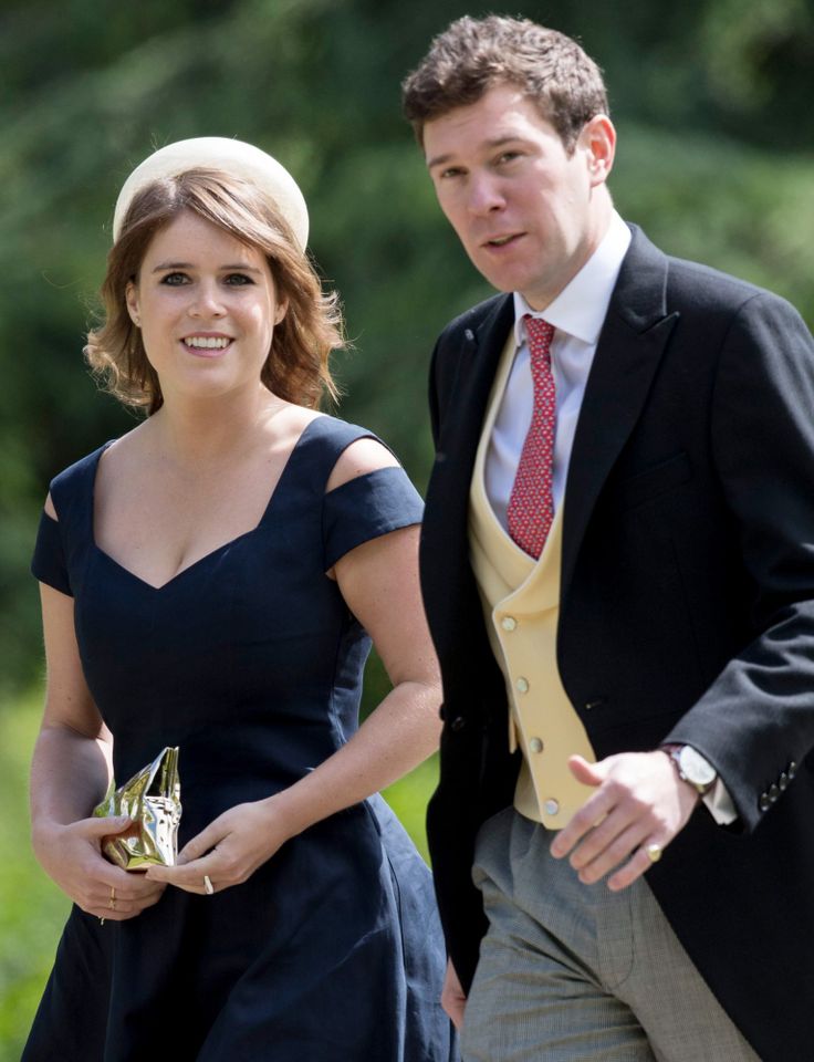 Princess Eugenie and Jack BrooksbankCredit: UK Press Pool/UK Press via Getty