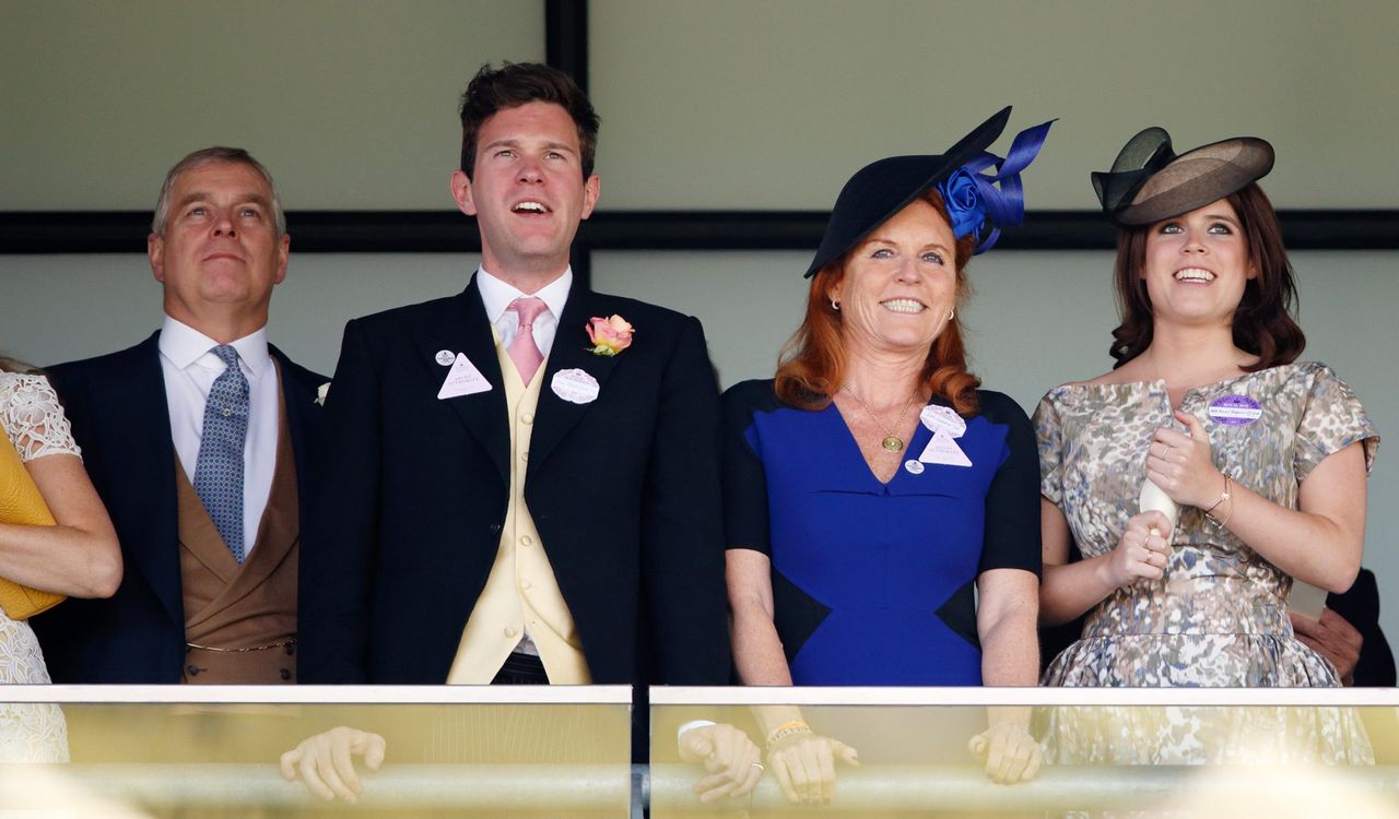 Prince Andrew, Jack Brooksbank, Sarah Ferguson and Princess EugenieCredit: Max Mumby/Indigo/Getty