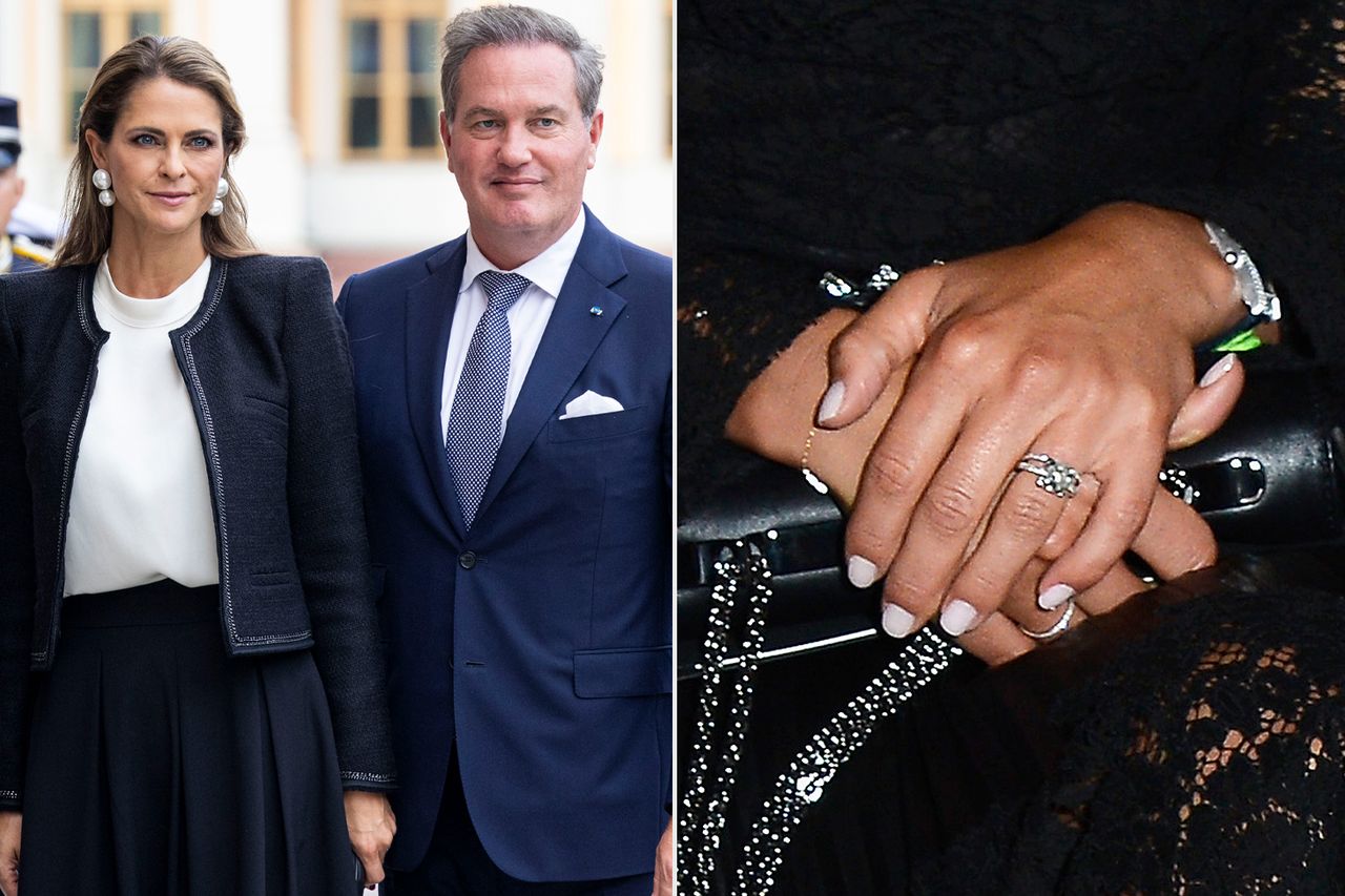 Princess Madeleine of Sweden and Christopher O'Neill.Credit: Michael Campanella/Getty; Pascal Le Segretain/Getty
