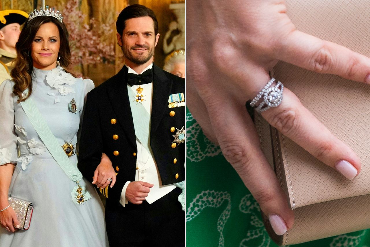 Prince Carl Philip and Princess Sofia of Sweden.Credit: DA MARIE ODGAARD/Ritzau Scanpix/AFP via Getty; MICHAEL CAMPANELLA/Getty