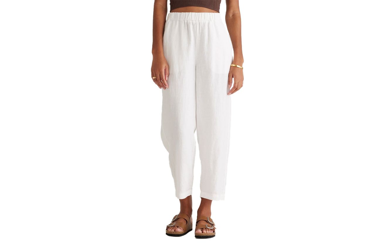 Quince 100% European Linen Pants Credit: Quince