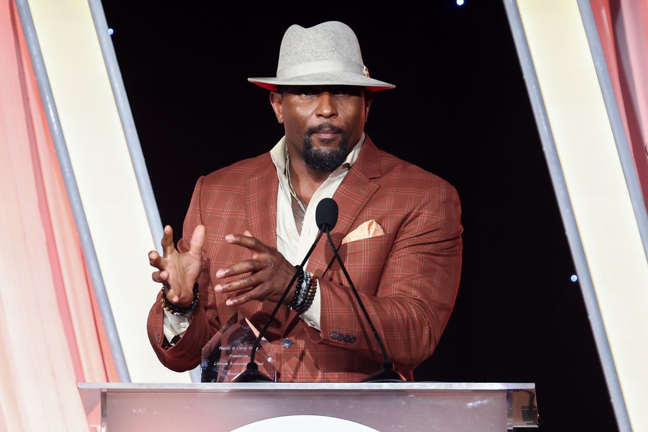 Ray Lewis at the Harold and Carole Pump Foundation 25th Anniversary Celebrity Dinner on August 15, 2025 in Los Angeles, California.Credit: Tommaso Boddi/Variety via Getty