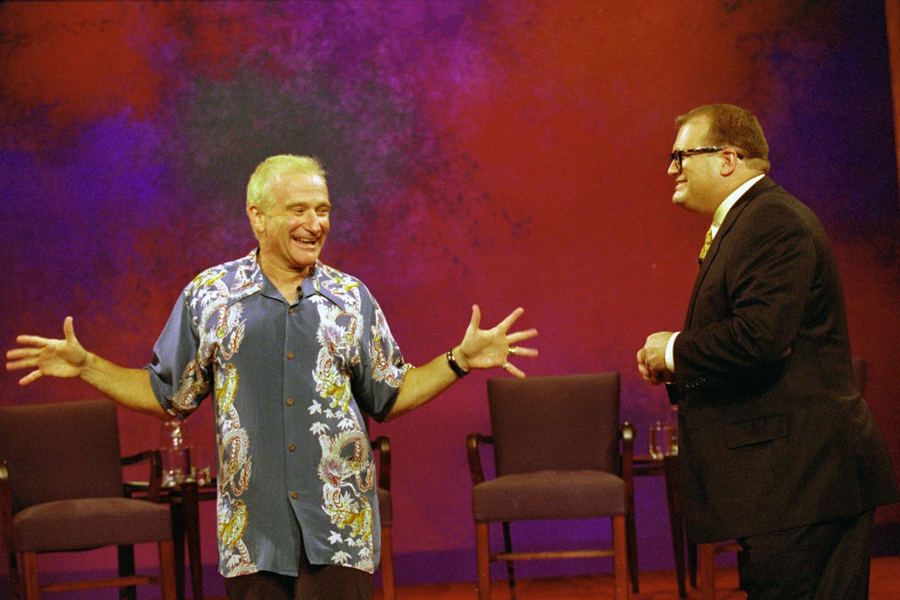 Robin Williams on 'Whose Line Is It Anyway?'Credit: Warner Bros. Television/Courtesy Everett Collection