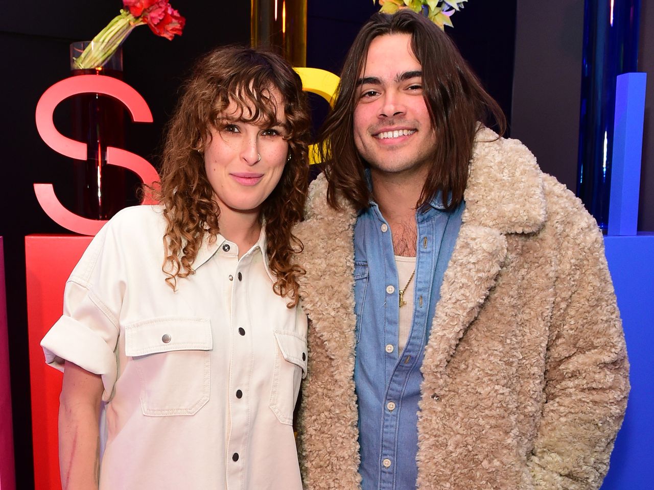 Rumer Willis (left) and Derek Richard Thomas in 2022Credit: Vivien Killilea/Getty