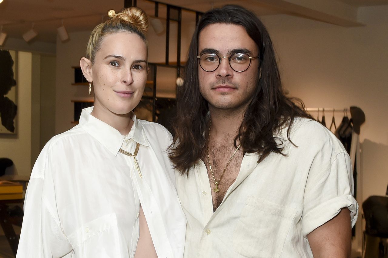 Rumer Willis (left) and Derek Richard Thomas in 2023Credit: Gilbert Flores/WWD via Getty
