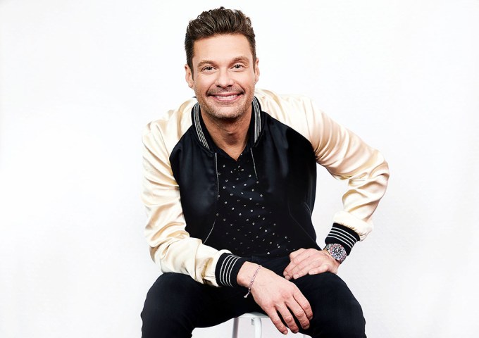 Ryan Seacrest during a photoshoot in Los Angeles