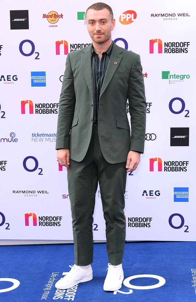Sam Smith At The Nordoff Robbins O2 Silver Clef Awards