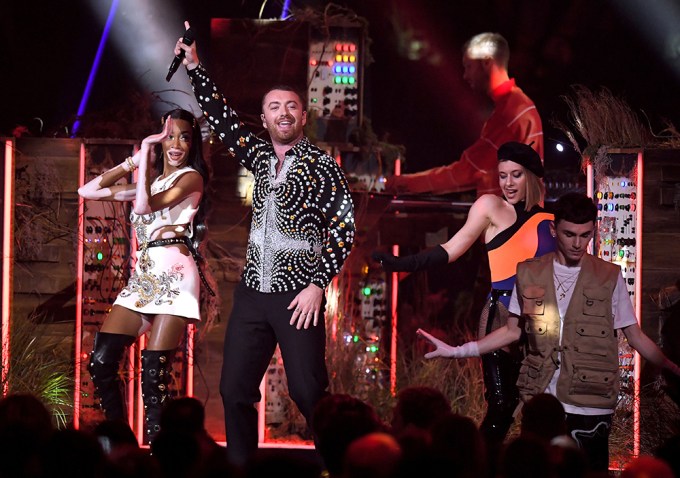 Sam Smith At The Brit Awards