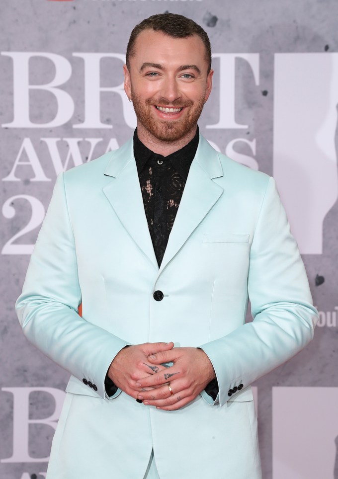 Sam Smith At The Brit Awards