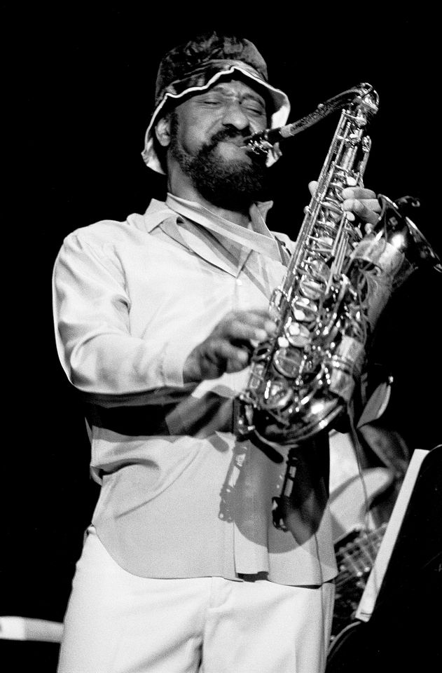 Jazz saxophonist Sonny Rollins performs on stage at the Park West in Chicago, Illinois, May 1, 1981 Sonny Rollins in 1981.Credit: Paul Natkin/Getty