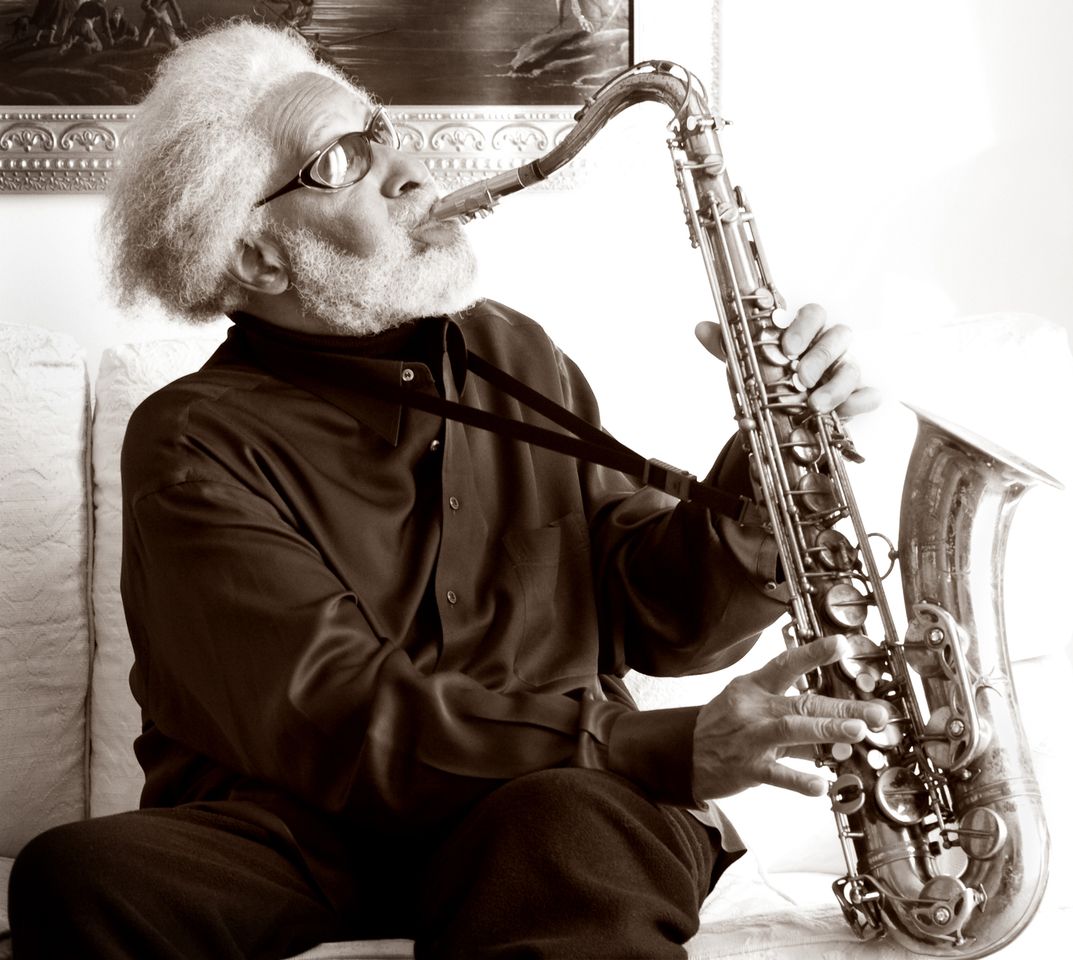 Sonny Rollins, born September 7, 1930 in Harlem, NY, is a jazz saxophonist and composer. He will be honored on December 4th during the 34th Annual Kennedy Center Honors in Washington D.C. His portrait is taken in Paris, France at the Four Seasons George V Hotel on November 13, 2011. Sonny Rollins in 2011Credit: Michelle Bracken for The Washington Post via Getty