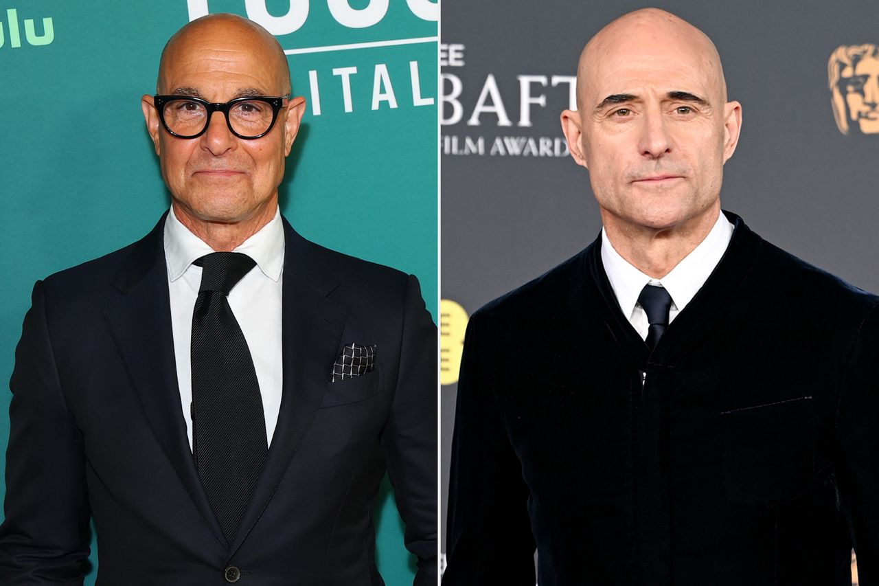 Stanley Tucci in 2025, Mark Strong in 2026Credit: Arturo Holmes/Getty; James McCauley/Variety via Getty