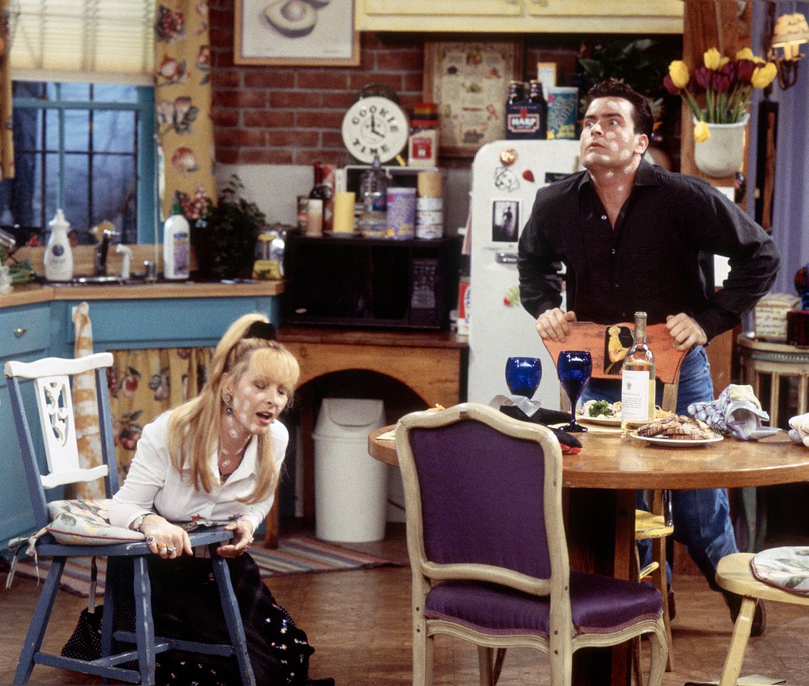 Lisa Kudrow as Phoebe Buffay and Charlie Sheen as Ryan on 'Friends'Credit: Gary Null/NBCU Photo Bank/NBCUniversal via Getty