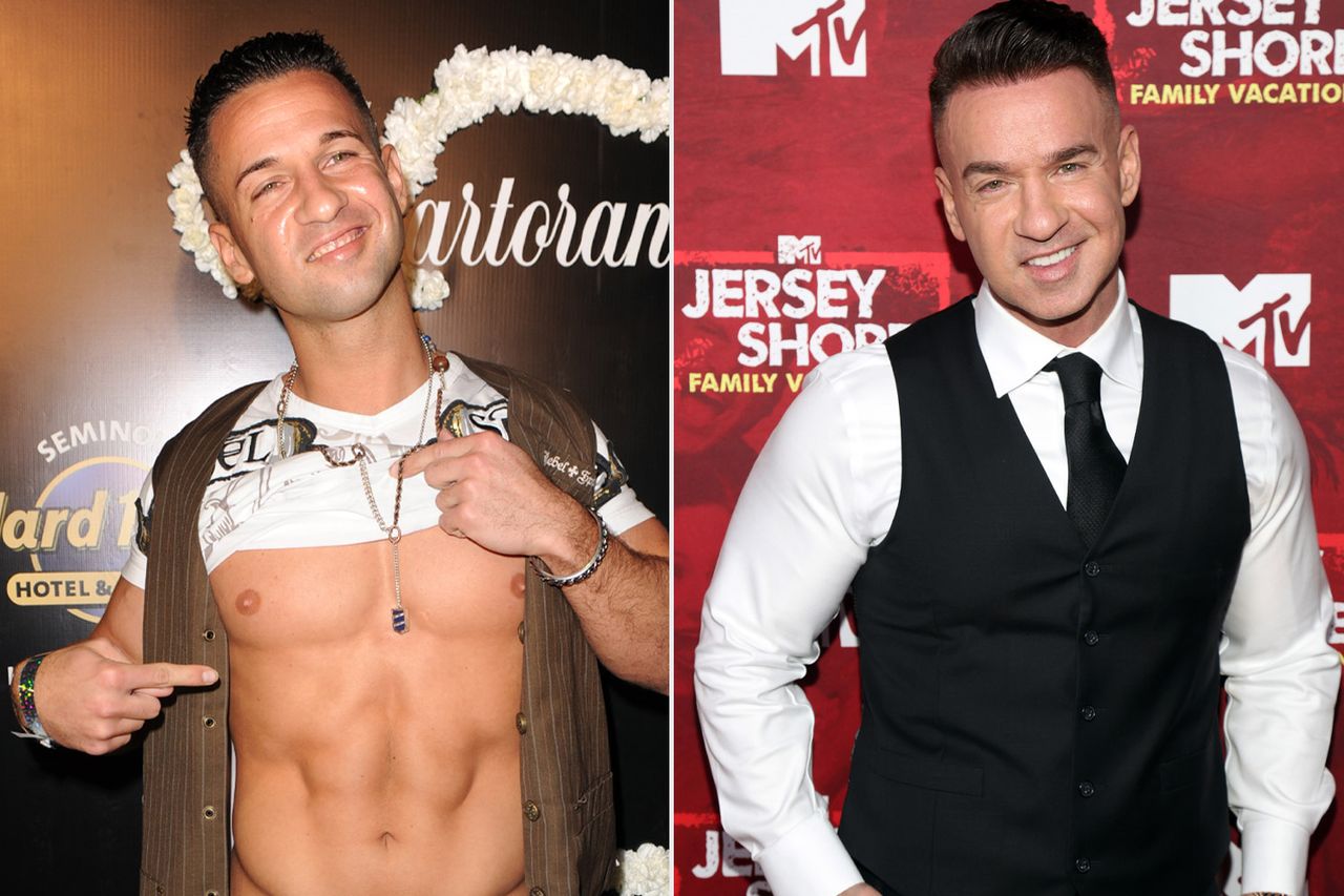 Mike Sorrentino at the Hard Rock Hotel in Florida on March 25, 2010; Michael Sorrentino at the 'Jersey Shore Family Vacation Premiere' in New York on April 23, 2026Credit: Larry Marano/Getty;Manny Carabel/Getty